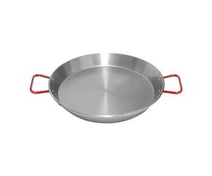 TWO TIGERS Paellera Valenciana Pulida de Hierro. A Elegir en 18 Tamaños Diferentes. Paella con Asas para Facilitar su Manejo y Agarre (30 cm)