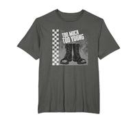 Two Tone Ska Clothing Too Much Too Young Camiseta