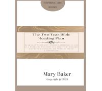 Two Year Bible Reading Plan Journal