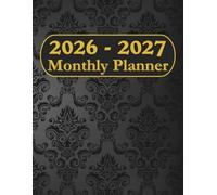 Two Year Monthly Planner: January 2026 through December 2027 with Inspirational Quotes and Holidays
