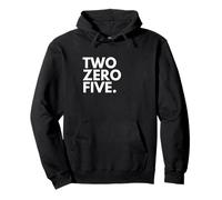 Two Zero Five Código de Área 205 Birmingham AL Alabama Estados Unidos Sudadera con Capucha