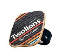 TWOLIONS-Grom Pro Skates Drift Skates,(Freeline saktes) Pedal de acero Con ruedas de la PU de 72 milímetros con los cojinetes ABEC-7 （Esquerda,direita） (Negro)