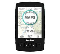 TwoNav Aventura 2 Plus Motor, navegador GPS on-Road y Off-Road con Pantalla 3.7 Pulgadas para Moto, Coche, 4x4, Quad con mapas incluidos. Color Turquesa