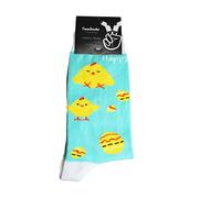 TwoSocks Calcetines de Pascua para hombre | calcetines para hombre y mujer | calcetines de Pascua | algodón, talla única | regalo de Pascua, polluelos de pascua, Talla única