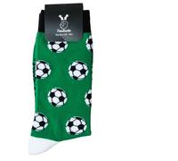 TwoSocks Football Socks Men & Women medias divertidas y divertidas como regalo, algodón, talla única (fútbol)