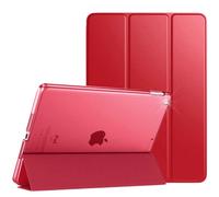 TwoStop Funda para Apple iPad Mini 4 / Mini 5 Generación Smart Magnetic Leather Cover - Auto Wake/Sleep - Mini 4th / Mini 5th Modelo No. A1538 / A1550 / A2124 / A2125 / A2126 / A2133 (Rojo)