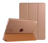 TwoStop Funda para Apple iPad Mini 4 / Mini 5 Generación Smart Magnetic Leather Cover - Auto Wake/Sleep - Mini 4th / Mini 5th Modelo No. A1538 / A1550 / A2124 / A2125 / A2126 / A2133 (Oro)