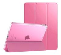 TwoStop Funda para Apple iPad Mini 4 / Mini 5 Generación Smart Magnetic Leather Cover - Auto Wake/Sleep - Mini 4th / Mini 5th Modelo No. A1538 / A1550 / A2124 / A2125 / A2126 / A2133 (Rosa)