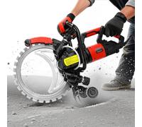 twostronking Sierra De Hormigón De 12000 W, Cortadora De Hormigón Mejorada, con Hoja De Sierra De 40 Cm, Profundidad De Corte De 30 Cm, 3000 RPM, para Ranurado De Paredes, Demolición Y Renovación