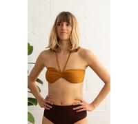TWOTHIRDS Bouvet Top - Dark Mustard Talla: S | Bikinis Outlet | Mujer | Amarillo