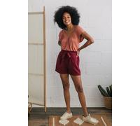 TWOTHIRDS Giske Shorts Cherry Red Talla: XS | Pantalones Cortos Outlet | Mujer | Rojo