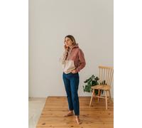 TWOTHIRDS Hessa Sweatshirt Block Colour Clay Talla: M | Sudaderas con Capucha Outlet | Mujer