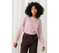 TWOTHIRDS Kilkeel - Raspberry Stripes Talla: XS | Manga Larga Outlet | Mujer | Rosa