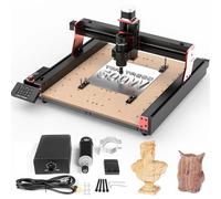 Twotrees CNC Router Machine TTC450 PRO, CNC Spindle Motor Kit 500W CNC GRBL control CNC máquina de grabado para madera acrílica MDF Nylon