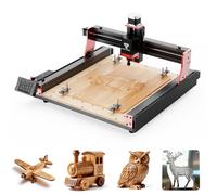 Twotrees Fresadora CNC TTC450 PRO, fresadora CNC de 3 ejes, fresadora CNC para madera y acrílico, 90% montada, rango de trabajo: 460 x 460 mm