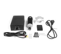 Twotrees Motor de husillo CNC de 500 W, 12000 rpm, motor DC sin escobillas refrigerado por aire, con dispositivo de control integrado, botones de ajuste de velocidad para grabado DIY, grabado CNC,