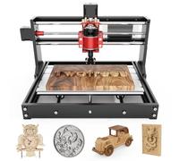 Twotrees TTC 3018 Pro CNC fresadora, fresadora de metal entero de 3 ejes | 300 x 180 x 40 mm espacio de trabajo máquina de grabado de escritorio para madera/acrílico/MDF/PCB, control GRBL