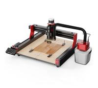 Twotrees TTC450 Pro CNC Router 3 ejes, Rango de trabajo CNC 460 x 460 x 80 mm para grabado, corte de MDF, acrílico, madera maciza, nylon, PCB, fibra de carbono con aspiradora