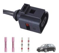 Twowinds - Conector Sensor de Temperatura 1j0973702 Compatible con VW Golf 4, Jetta 4, New Beetle, R32 - ABS ESP - Conector Cableado