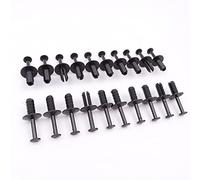 Twowinds - Remache Clip Automóvil 51111908077 Compatible con BMW E90 E46 318Ci 320d M3 325i - Carrocería, Parachoques - N90359101 - Expandible (20 unidades)