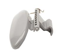 Twowinds - Tirador Tapa Guantera Compatible con Citroën C-Elysee (a partir de 2012) C2 C3 (2002-2009) Berlingo, Peugeot 301 (a partir de 2012) Partner (2003-2008) 8218A3 Con Resorte (Gris)