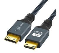 Twozoh Cable Mini HDMI a Mini HDMI (Tipo C) Macho - Soporte 3D 4K/1080P (30CM/0,3M)