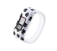 TWRQA Correa de reloj de silicona para Garmin Vivofit JR 2 / Vivofit 3 Niños Samrt Watch Soft Muñequera deportiva, Large, Ágata