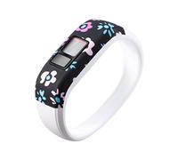 TWRQA Correa de reloj de silicona para Garmin Vivofit JR 2 / Vivofit 3 Niños Samrt Watch Soft Muñequera deportiva, S, Ágata