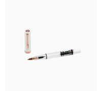 Twsbi Eco White & Rose Gold Pluma estilográfica, 1 unidad (paquete de 1)