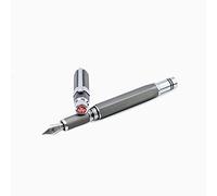 TWSBI Pluma estilográfica Precision Gun Metal (punta EF (extra fina))