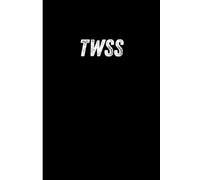 TWSS: 'That's What She Said' Black and White Notebook, 120 Lined Pages, 6x9 (A5), Perfect Gift for The Office Fans