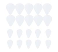 TWTCZOZ 20 Pegatinas Transparentes para Flautistas con Almohadillas de Silicona para El Agarre, 0.3 Mm de Espesor