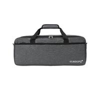 TWTCZOZ Bolsa para Pedalera de Guitarra, Bandolera, Estuche de Viaje, Bolsa con Cremallera para Pedalera para Ensayos, 52x20x12.5cm