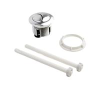 TWTCZOZ Botón de Descarga Universal de Inodoro Pulsador Doble para Tanque Recambio Redondo Pieza de Ajuste Sencillo Compatible con Baños Hogares Uso Residenci, S