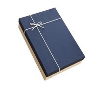 TWTCZOZ Caja de Regalo Vacía para El Día de La Madre, El, Cumpleaños, Celebraciones Y Bodas, azul y, tal como se describe