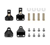 TWTCZOZ de Ballesta, Amortiguadores, Suspensiones Delanteras de Metal, Juguetes para Adultos, Orejetas de Placa Recta para Modelos de Vehícu, Agarradera