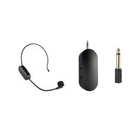 TWTCZOZ de Micrófono con Auriculares Y Altavoces Recargables 2 en 1 para La Enseñanza, 1 micrófono