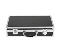 TWTCZOZ Estuche de Transporte para Micrófono, Estuche Profesional para Micrófono, Caja de Almacenamiento Rígida para Micrófono, Estuche para Sala de Chat, Sal, negro