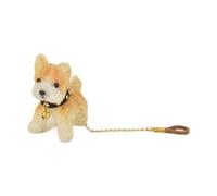 TWTCZOZ Figura en Miniatura de Cachorro para Casa de Muñecas a Escala 1:12, Hecha a Mano, Amarillo