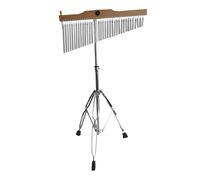 TWTCZOZ Juego de 36 Campanillas de Barra con Soporte Resistente para de Melodías, Blanco Argenta