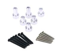 TWTCZOZ Juego de 6 Pilares de Extensión para Carrocería de Coche RC, Kit de Modificación de Soportes de Carrocería DIY, Pilares de Soporte para MN82 LC79 1:12