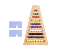 TWTCZOZ Juego de Escaleras de, Juguete para Aprender Matemáticas, Juguete para Enseñar a Números para Niños de 3 a 5 años.