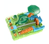 TWTCZOZ Juego Interactivo para Niños Juego Manual de Rompecabezas Laberinto Mecánico de Bola Estimulación del Pensamiento y Destreza Física Materiales