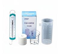 TWTCZOZ Kit de Principio de Flotación con Dispositivo Experimental Vasos Medidores Transparentes Set de Aprendizaje Práctico Adecuado para Maestros Formación Actividades, Mejora