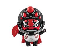 TWTCZOZ Muñeca de de Sichuan Que Cambia de Rostro Figura de China Linda Figurita en Miniatura para Oficina Coche Tablero Estante Recuerdo Regalo, Rojo, Individual