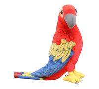 TWTCZOZ Peluche de Guacamayo, Juguete, Decoración, 50 X 26 Cm, Rojo Azul Amarillo