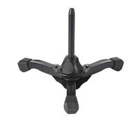 TWTCZOZ Plegable con Varilla Central que Ahorra Espacio Estable para Músicos, Negro