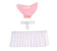 TWTCZOZ Trajes para Figuras de Acción Femeninas a Escala 1/6, Accesorios para Cosplay, Decoración de Disfraces, Elegantes Atuendos de Moda para Figuras de Acc, Conjunto de Top Rosa