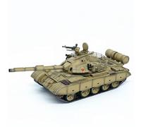 TWTCZOZ Vehículo Coleccionable Miniatura Tanque Papel Decorativo Modelo Detallado con Torre Giratoria y Cañón Largo Material de, Tanque De Batalla Principal Tipo 69-II Número 204