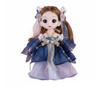 TWTCZOZ Vestido Tradicional Muñeca Accesorio Traje Ropa Ornamentación Fina Adecuado para Coleccionistas Juego Creativo Decoración de Habitación Regalo, Estilo 1